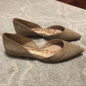 Sam Edelman Rodney Pointy Toe d’Orsay Suede flats